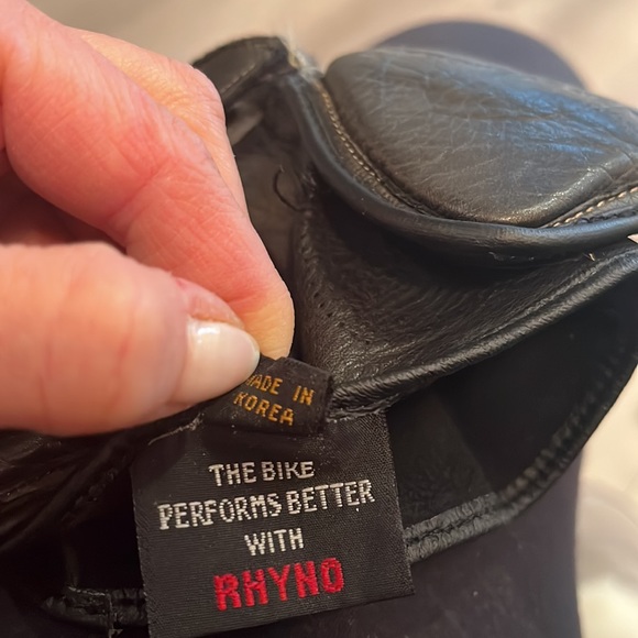 Kom tec leather biker gloves. Full protection - Picture 3 of 4